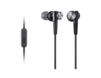 Гарнитура вкладыши Sony MDR-XB50AP черный