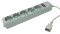 Сетевой фильтр PC Pet AP01006-E-GR 1.8м серый
