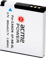 Аккумулятор AcmePower AP-NB-8L для Canon (700mAh, 3.7V)
