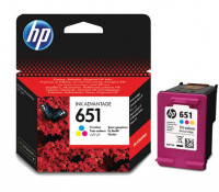 Картридж HP 651 C2P11AE многоцветный