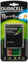 Аккумулятор + зарядное устройство Duracell CEF27 AA, AAA NiMH (4 шт)