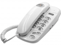 Телефон проводной teXet TX-238 белый