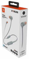 Гарнитура вкладыши JBL T110BT серый