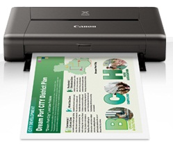 Принтер струйный Canon Pixma IP110 + батарея (9596B029)