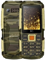 Мобильный телефон BQ 2430 Tank Power камуфляж/золото