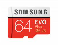 Флеш карта Samsung MB-MC64GA/RU microSD 64Gb Class10 + adapter