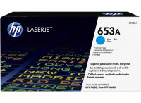 Картридж HP 653A CF321A голубой