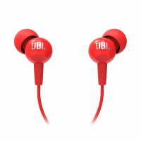 Гарнитура вкладыши JBL C100SI красный