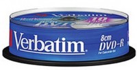 Диск DVD-R Verbatim 1.4Gb 4x Cake Box Printable 10шт (43573)