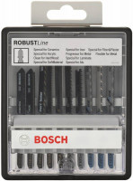 Набор пилок для лобзика Bosch Robust Line 10 (2607010574)