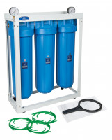 Корпус магистрального фильтра Aquafilter HHBB20B трехступенчатый 20BB 1" (566)