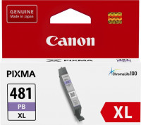 Картридж Canon CLI-481XL PB 2048C001 фото голубой для Pixma