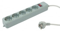 Сетевой фильтр PC Pet AP01006-3-GR 3м серый