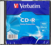 Диск CD-R Verbatim 700Mb 52x Slim case 200шт (43347)