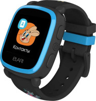 Детские умные часы Elari KidPhone "Ну, погоди!" черный