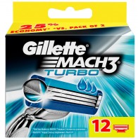 Сменная кассета Gillette Mach3 Turbo 