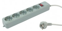 Сетевой фильтр PC Pet AP01006-1.8-GR 1.8м серый