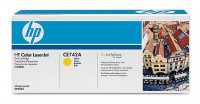 Картридж HP CE742A желтый