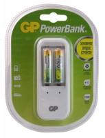 Аккумулятор + зарядное устройство GP PowerBank PB410GS65 (650mAh AAA, 2шт.)