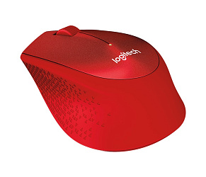 Мышь Logitech M330 Silent Plus Red USB