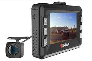 Видеорегистратор с радар-детектором Artway MD-109 Signature 5 в 1 Dual GPS