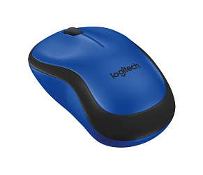 Мышь Logitech M220 Silent Blue USB