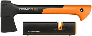 Туристический топор Fiskars Х7 + точилка (1020183)