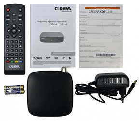 Ресивер DVB-T2 Cadena CDT-1793