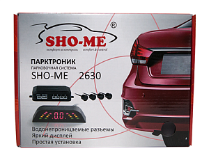 Парковочный Радар Sho-Me Y-2630N04 (22mm) Black