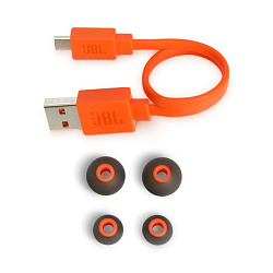Гарнитура вкладыши JBL T110BT черный