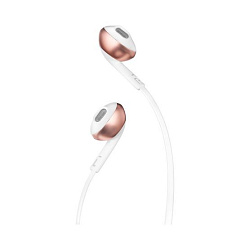 Гарнитура вкладыши JBL T205 Rose Gold