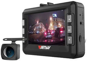 Видеорегистратор с радар-детектором Artway MD-109 Signature 5 в 1 Dual GPS
