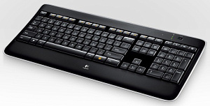 Клавиатура Logitech K800 Wireless Illuminated Black USB