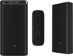 Мобильный аккумулятор Xiaomi Mi Power bank 3 Pro  20000mAh черный