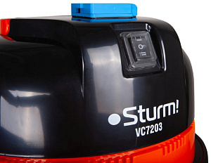Строительный пылесос Sturm! VC7203