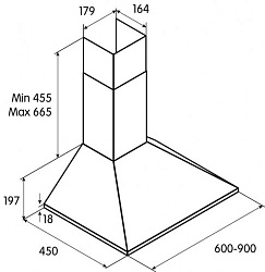 Вытяжка Jet Air Gaia IX/A/60