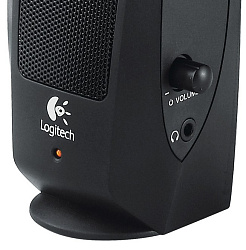 Колонки Logitech S120 черный
