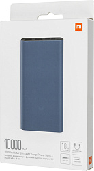 Мобильный аккумулятор Xiaomi Mi Power Bank 3 10000mAh PLM13ZM черный