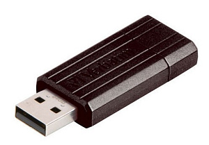 Флеш Диск Verbatim PinStripe 49065 64Gb USB2.0