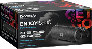 Портативная акустика Defender Enjoy S900 черный