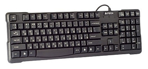 Клавиатура A4 KR-750 Black USB