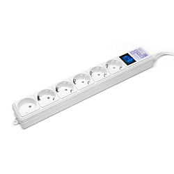 Сетевой фильтр Powercube SPG(5+1)-16B 5м белый