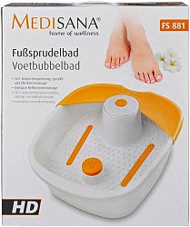 Гидромассажная ванночка для ног Medisana FS 881