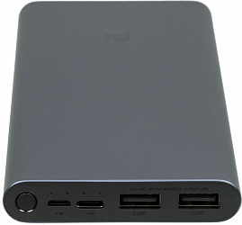 Мобильный аккумулятор Xiaomi Mi Power Bank 3 10000mAh PLM13ZM черный