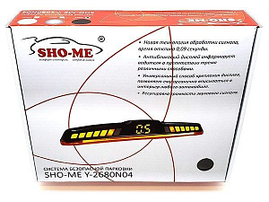 Парковочный Радар Sho-Me Y-2680N04 черный