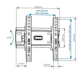 Кронштейн Arm Media PLASMA-6 для телевизора
