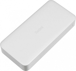 Мобильный аккумулятор Xiaomi Redmi Power Bank Fast Charge 20000mAh белый
