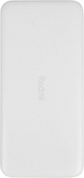 Мобильный аккумулятор Xiaomi Redmi Power Bank Fast Charge 20000mAh белый