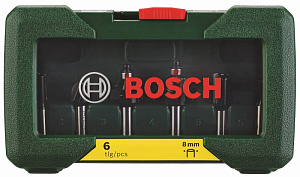 Набор фрез Bosch 6 НМ-SET 8MM-ХВ (2607019463)