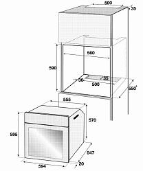 Духовой шкаф BEKO BIE 21300 W